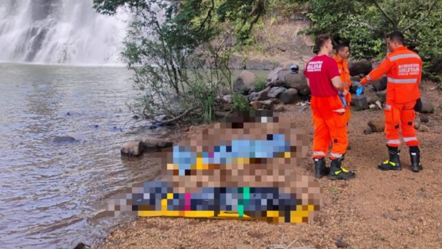 Dois adolescentes morrem afogados na Cachoeira do Sucupira, em Uberlândia