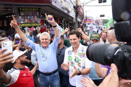 Daniel Vilela e Caiado mobilizam Região da 44 no penúltimo dia de campanha