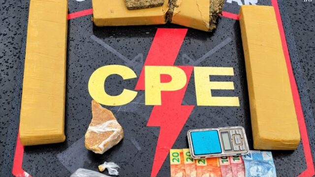 CPE apreende 200g de crack e 4 kg de maconha durante operação contra o tráfico em Catalão