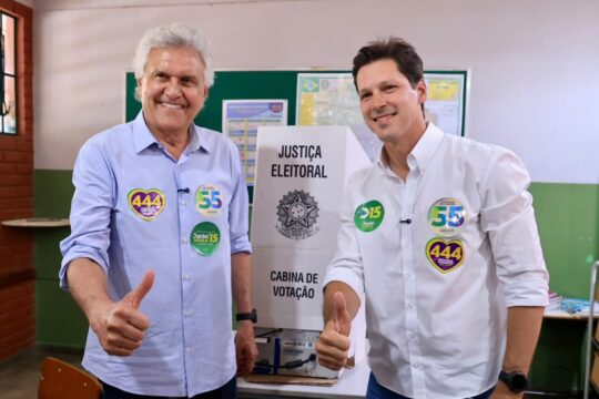 Daniel Vilela vota em Goiânia e destaca campanha de diálogo com os goianos