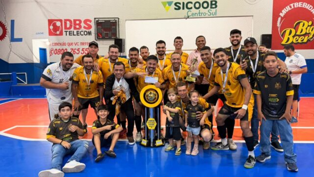 JH Distribuidora conquista título do 27º Campeonato Municipal de Futsal de Corumbaíba