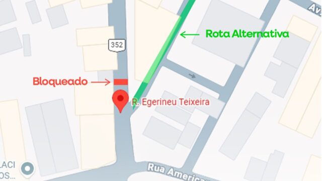Trecho da Rua Egerineu Teixeira é interditado para manutenção na rede de drenagem em Catalão