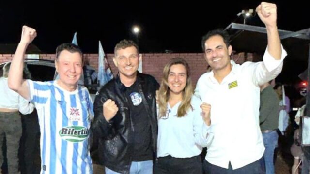 Jamil Calife e José Nelto visitam Ouvidor para agradecer votos após reeleição