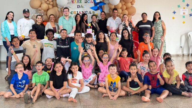 Crianças e adolescentes do SCFV participam de comemoração do Dia das Crianças em Ouvidor