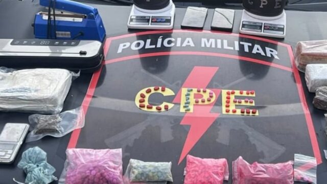 CPE apreende mais de mil comprimidos de ecstasy e prende suspeito em Santa Cruz de Goiás