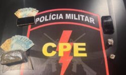 Operação da CPE apreende cerca de 420 gramas de maconha e mais de R$ 4 mil em Nova Aurora