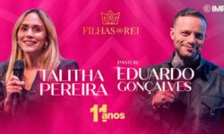 Último dia da Conferência Filhas do Rei acontece neste domingo (18) na IMR em Catalão com a pastora Talitha Pereira, pastor Eduardo Gonçalves e outros convidados; ingressos esgotados Último dia da Conferência Filhas do Rei acontece neste domingo (18) na IMR em Catalão com a pastora Talitha Pereira, pastor Eduardo Gonçalves e outros convidados; ingressos esgotados