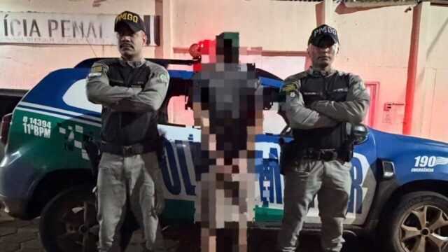 Polícia Militar cumpre mandado de prisão e detém indivíduo em Pires do Rio