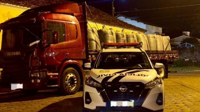 Polícia Civil prende motorista suspeito de desviar carga de plástico industrial avaliada em R$ 30 mil em Ipameri