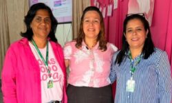 Equipe da Atenção Básica de Corumbaíba participa de capacitação do projeto Goiás Todo Rosa