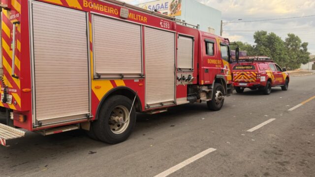 Panela com óleo provoca princípio de incêndio em comércio de Catalão