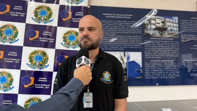 Eleições em Catalão seguem tranquilas, com uma urna substituída na 8ª Zona Eleitoral, diz chefe do cartório