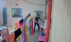 Homem é preso suspeito de agredir companheira com neto no colo em Rio Verde Homem é preso suspeito de agredir companheira com neto no colo em Rio Verde